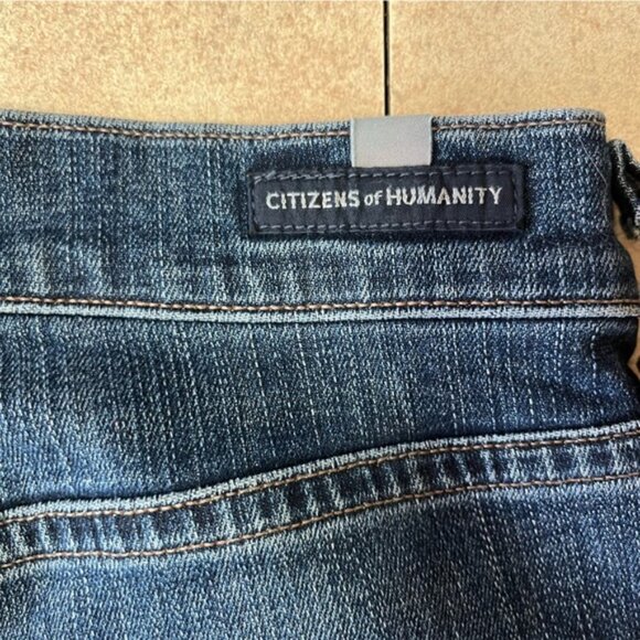Citizens Of Humanity Rocket High Rise Dark Wash Skinny Denim Jeans - Picture 6 of 14